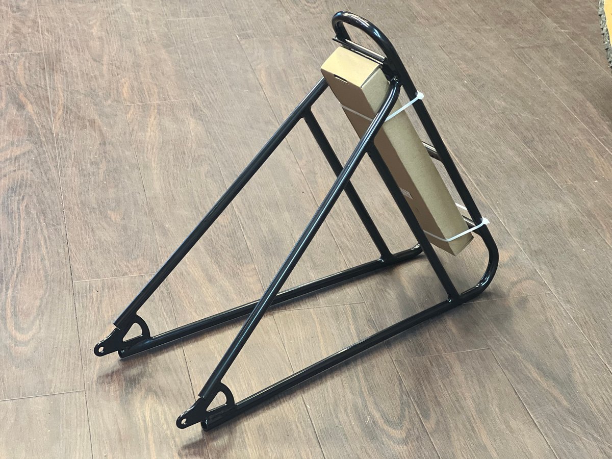 PELAGO * Commuter Rear Rack * Black | Hutte8to8