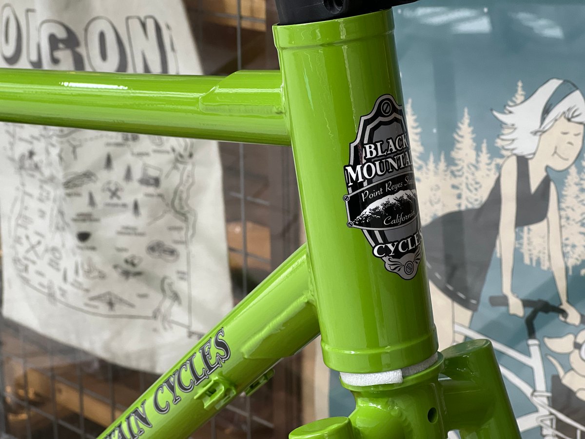 美中古BLACK MOUNTAIN CYCLES mod zero フレームのみ BLACK MOUNTAIN CYCLES* mod zero frame set (go green) - BLUE