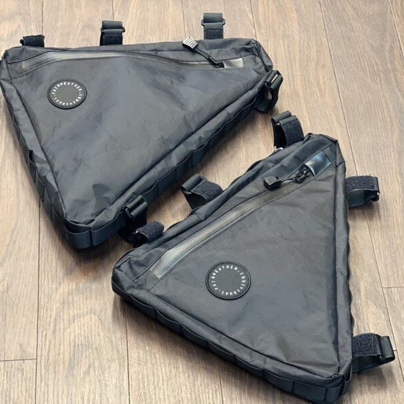 Fairweather * Frame Bag ADV * Black | Hutte8to8 Fairweather * Frame Bag ADV * Black | Hutte8to8