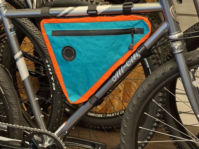 Fairweather * Frame Bag ADV * Teal | Hutte8to8 Fairweather * Frame Bag ADV * Teal | Hutte8to8