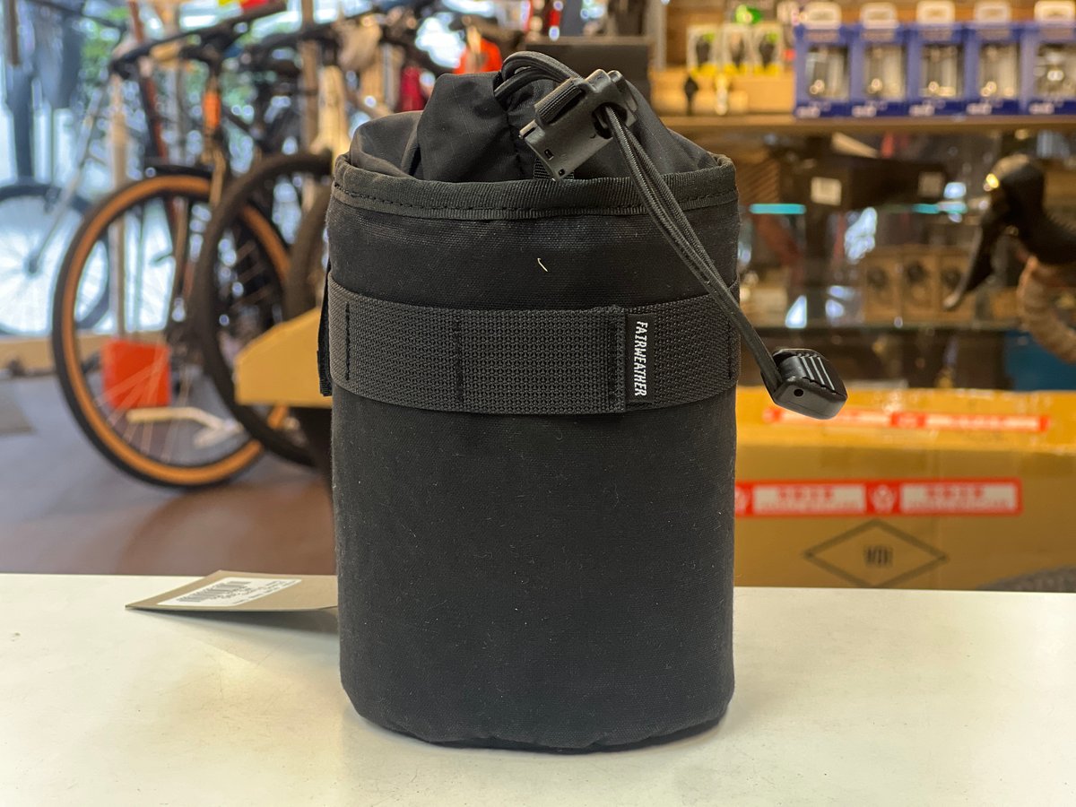 Fairweather * Stem Bag * Wax Black | Hutte8to8