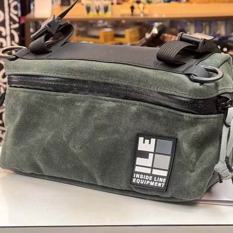 ile inside line equipment ハンドルバーバッグ ILE* pilot bar bag (x-pac/grey) - BLUE LUG ONLINE STORE