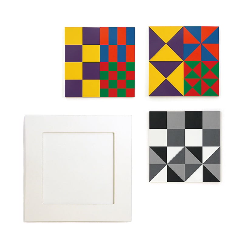 童具館｜ケルンモザイク45 四角mixセット | 童具のお店-ほるぷ絵本館 