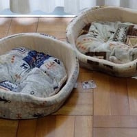 【お買い得ペットソファ】暖かペットソファ　テリオス 丸型