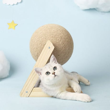 ペット 用品 猫 爪とぎ ボール 型 キャット CAT 猫おもちゃ