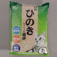 ひのきでつくった猫砂   ７Lｘ６袋