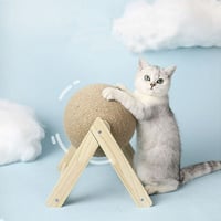 ペット 用品 猫 爪とぎ ボール 型 キャット CAT 猫おもちゃ