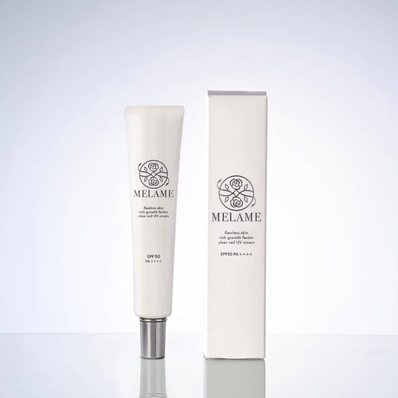 MELAME リッチグロースファクタークリアヴェールUVクリーム 50g リッチグロースファクター クリアヴェールUVクリーム 50g | MeLiA