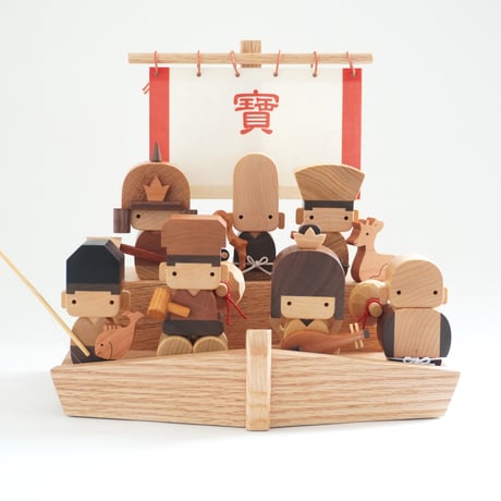 七福神　7人セット　宝船つき