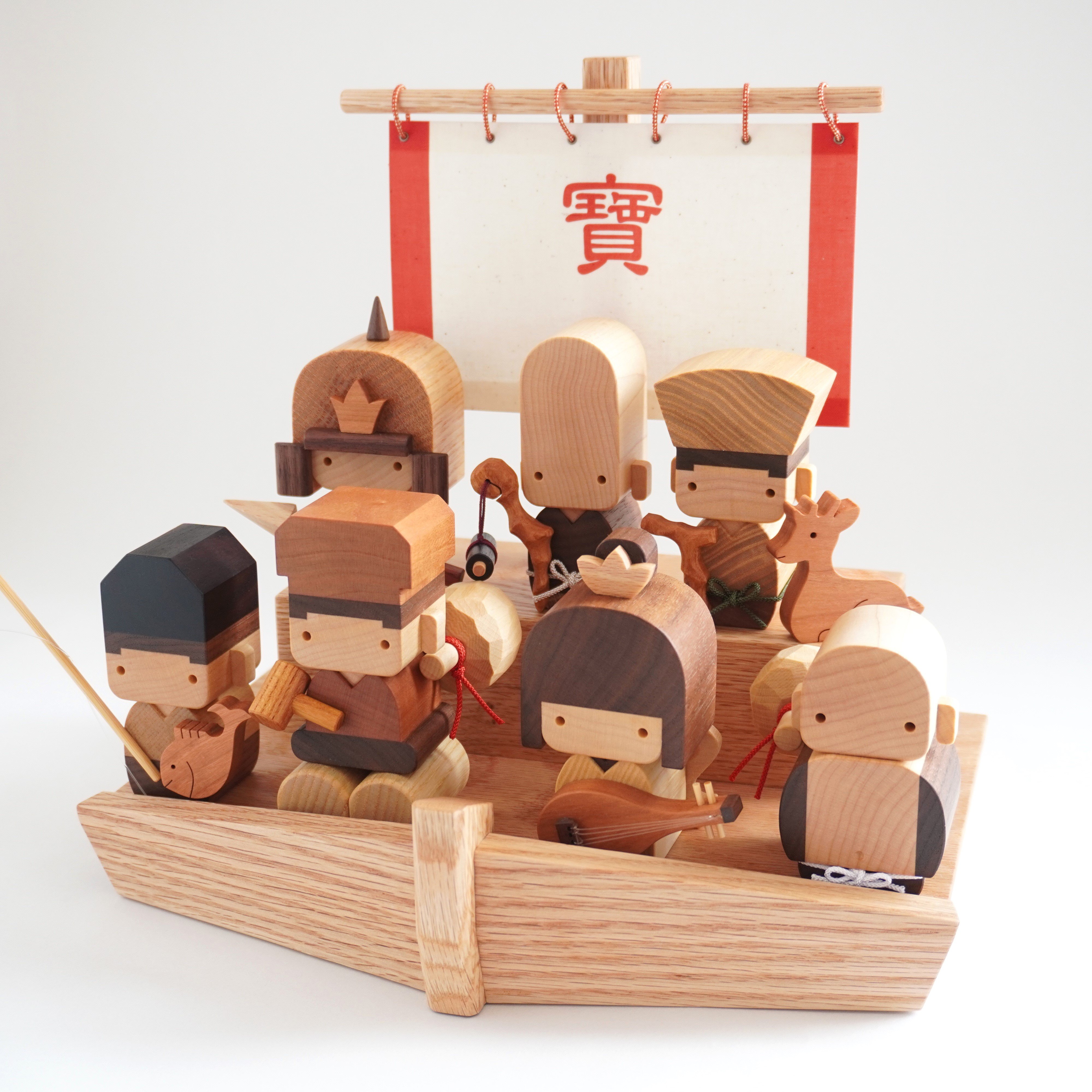 木製？七福神 7体セット original