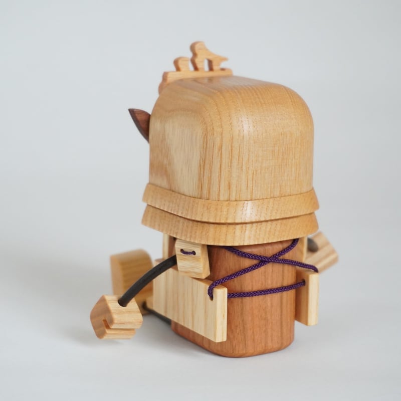 武者人形 武者人形 かねつぐ君DX | 木工房 福ひで
