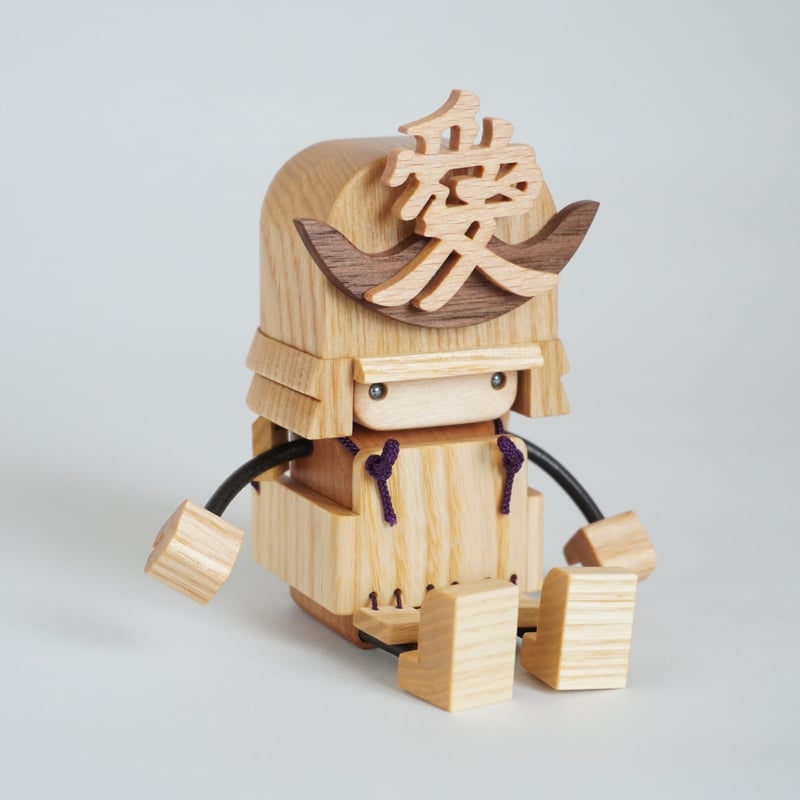 武者人形 かねつぐ君DX | 木工房 福ひで