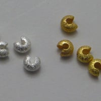 【在庫限り】クリンプビーズカバー　スターダスト　5mm