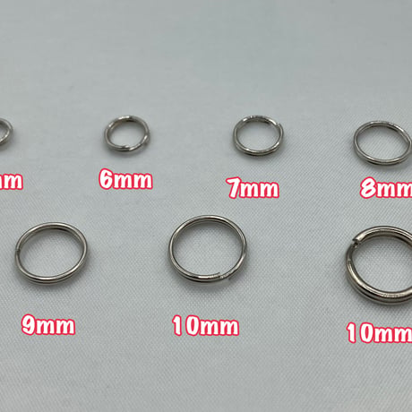 【在庫限り】2重カン　7mm　100個入