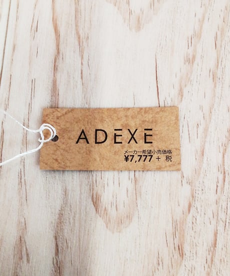 ot1646 ○ ADEXE アデクス 1886A-04 腕時計 41㎜ ブルー シルバー レザーベルト ミネラルガラス 防水 定価7,777円