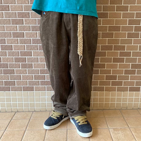 Theories pants 25FALL pavillion wide wale corduroy MOSS セオリーズ コーデュロイ パンツ