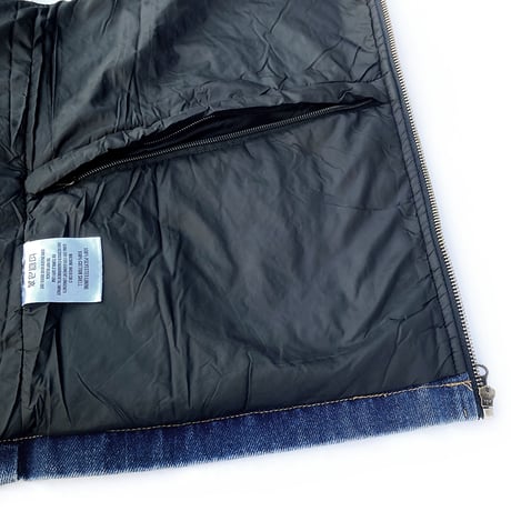 theories vest 26SPRING dakota denim vest WASH.DENIM