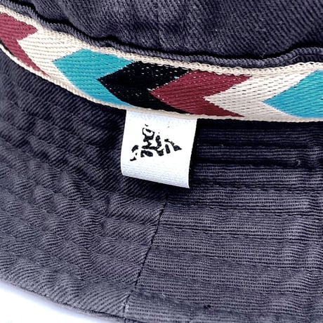 KAONKA hat 26SUMMER ortega tape metro hat CHARCOAL/RETRO.TAPE カオンカ ハット