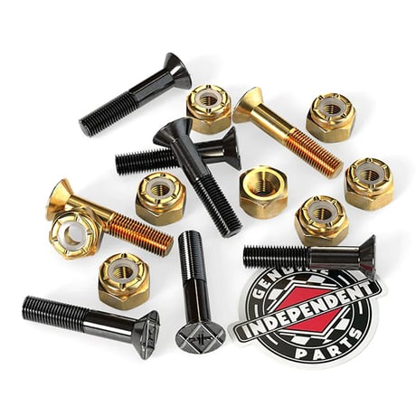 independent bolt 1" phillips(+) BLACK/GOLD