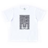 beautiful planet s/s T-shirts 25SUMMER the earth is my best friend WHITE ビューティフルプラネット シューズ Tシャツ 半袖