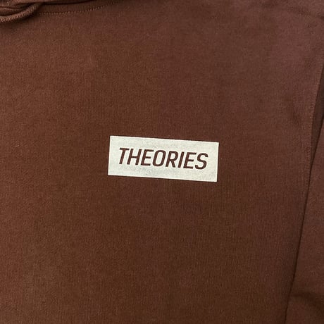 theories custum pullover hood 24HOLIDAY hand of theoris BROWN