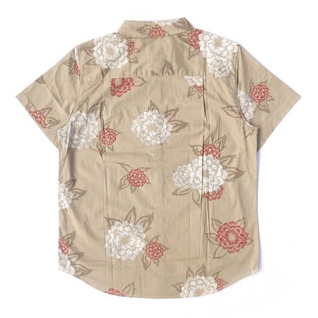 Brixton s/s shirts 25SUMMER charter print CREAM/PANTERLY FLORAL ブリクストン 半袖 シャツ