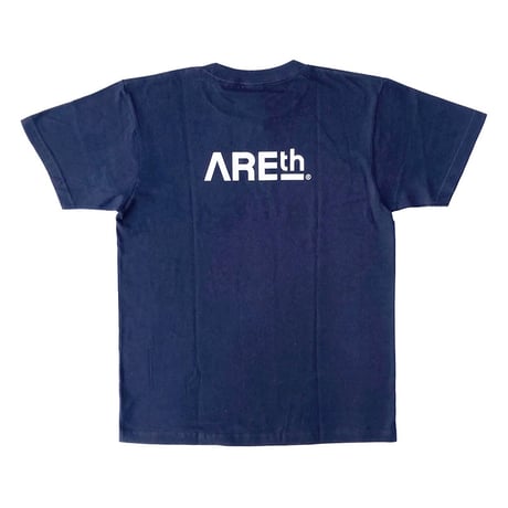 AREth s/s T-shirts 25SUMMER logo NAVY
