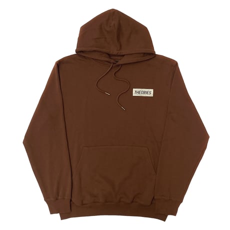 theories custum pullover hood 24HOLIDAY hand of theoris BROWN
