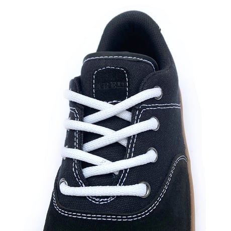 AREth shoes 2024EARLY plug BLACK + WHITE stitch アース スケート シューズ