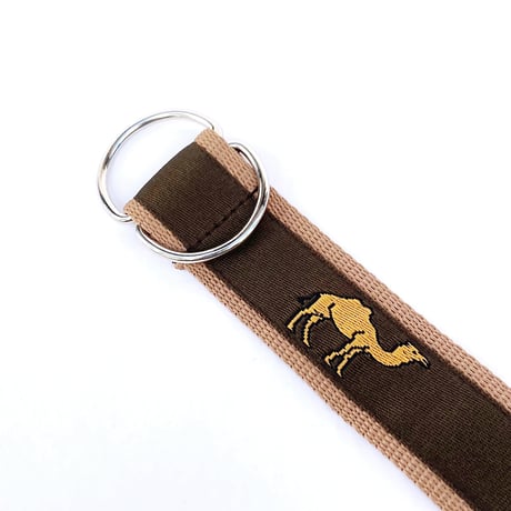 theories belt 25HOLIDAY sahara D-ring belt BROWN セオリーズ ベルト