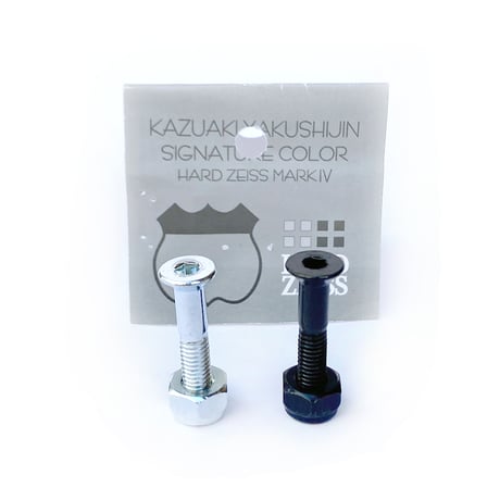 hardzeiss bolt 1" allen(六角) Kazuaki Yakushijin BLACK/SILVER