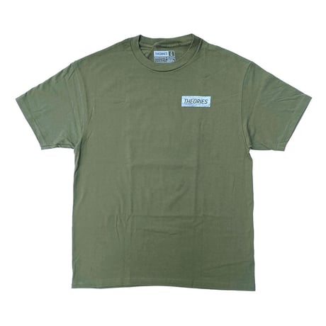 Theories s/s T-shirts 24HOLIDAY hand of theories OLIVE セオリーズ Tシャツ 半袖