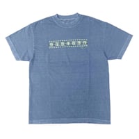 Theories s/s T-shirts 25SUMMER easter island vacation garment dyed WASHED.SLATE セオリーズ Tシャツ 半袖