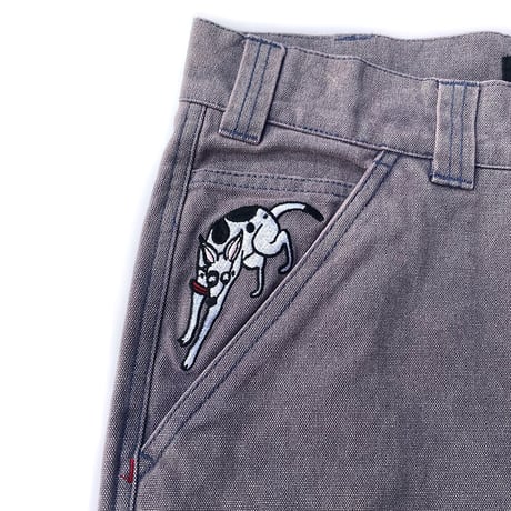 Theories pants 24FALL piano trap carpenter WASHED.LAVENDER セオリーズ カーペンター パンツ