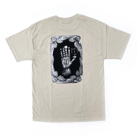 Theories s/s T-shirts 25SUMMER hand of theories SAND