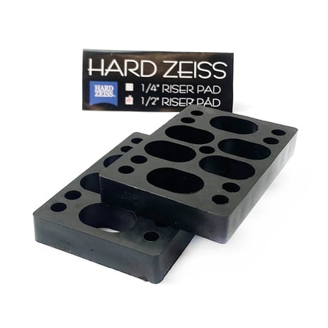 hardzeiss riser pad set 1/2" ハードツアイス スケートボード ライザーパッド