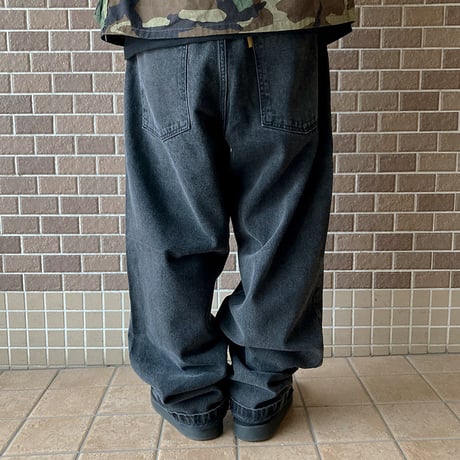 Theories pants 25FALL plaza jeans WASHED.BLACK セオリーズ デニム パンツ