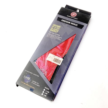 FP insole kingfoam 5mm RED.CAMO(旧 BLUE sheet)