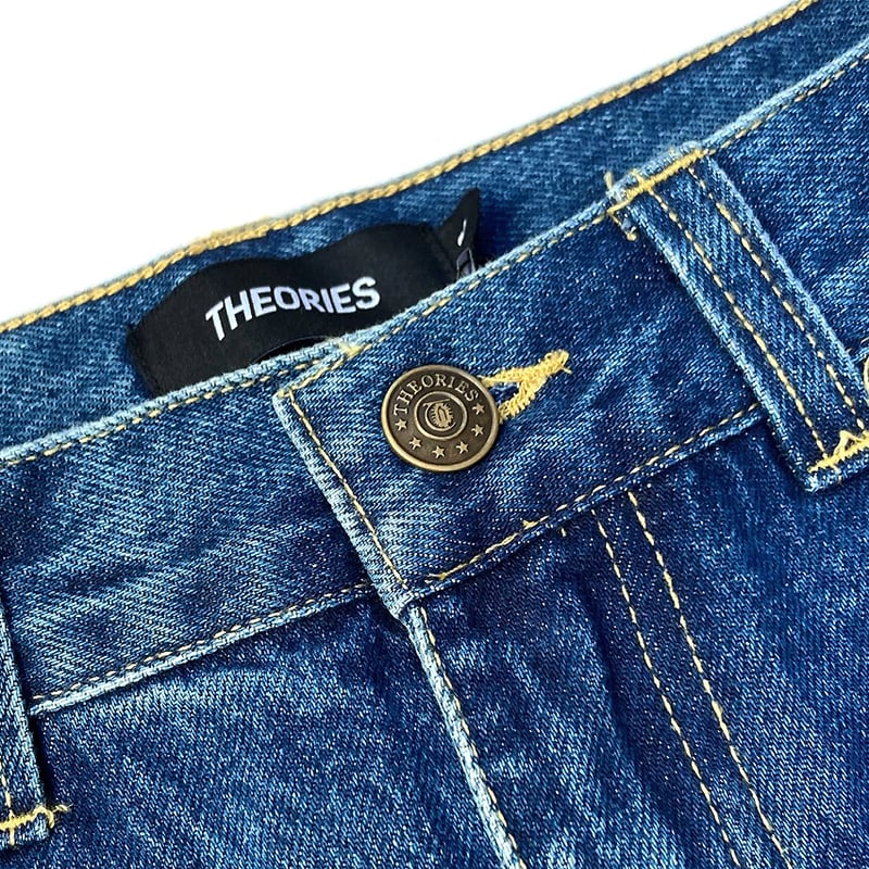 Theories pants 25FALL scribble jeans WASHED.BLU