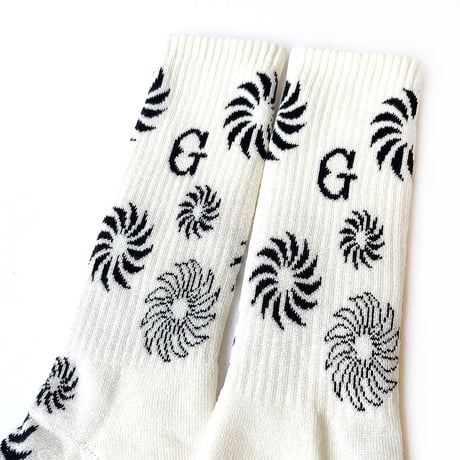 GUYDANCE socks 26WINTER sun OFF.WHITE
