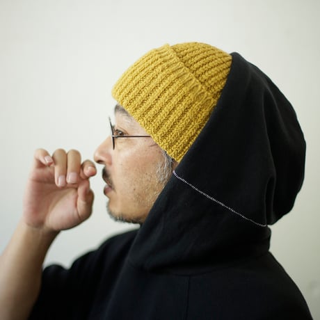 Remilla beanie 25AUTUMN/WINTER 畦ニット帽 MSD