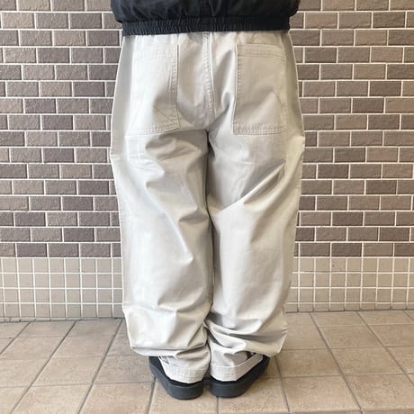 wknd pants 25HOLIDAY tube jeans KHAKI twill