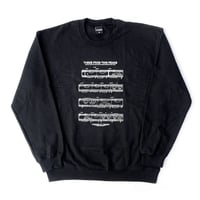 theories crew neck sweat 25HOLIDAY dance of the drem sweat shirts BLACK