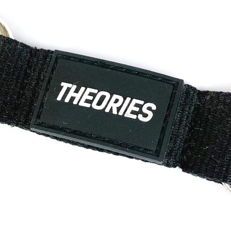 theories key chain stamp carabina BLACK セオリーズ キーチェーン カラビナ