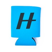 hassel coozie H logo LIGHT.BLUE ハッセル 缶 クージー