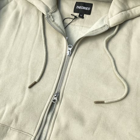 theories zip hood 25FALL scribble zip hoodie KEY LIME