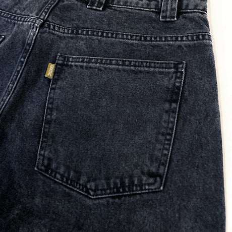 Theories pants 25FALL plaza jeans WASHED.BLACK セオリーズ デニム パンツ