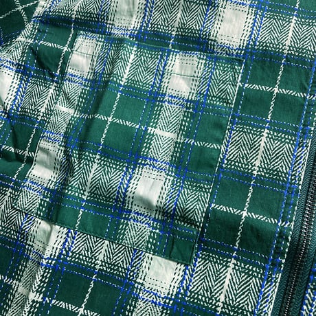 wknd s/s shirts 23SUMMER wilson zip shirts GREEN