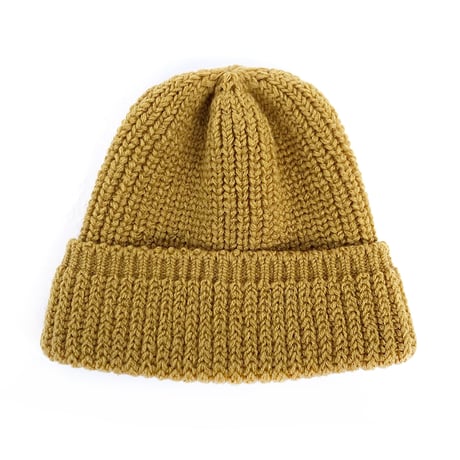 Remilla beanie 25AUTUMN/WINTER 畦ニット帽 MSD