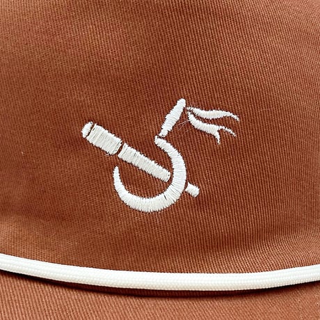 5ivenuts cap 25SUMMER hunt logo EMB mesh hat RUST ファイブナッツ オリジナル メッシュ キャップ
